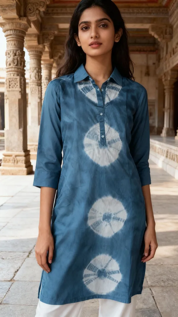 Rudra_Lifestyle_Women_Embroidered_A-Line_Kurta_Dark_Blue