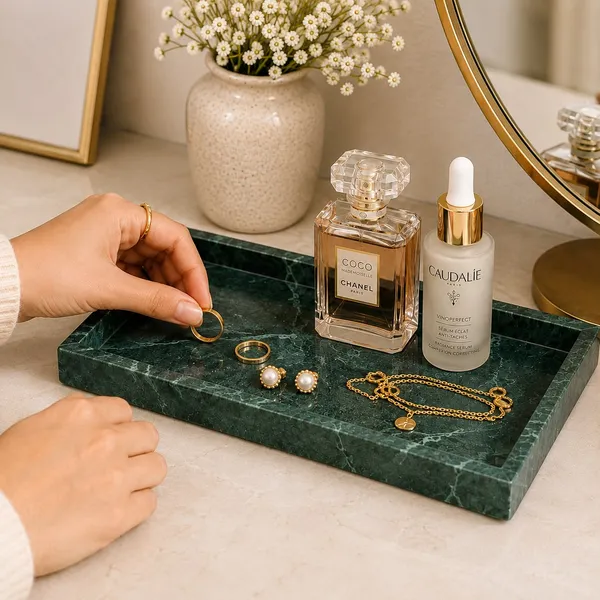 7*14_Green_Marble_Tray