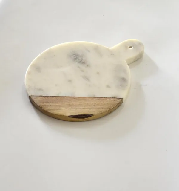White_Marble_And_Wood_Cutting_Board_Home_&_Kitchen