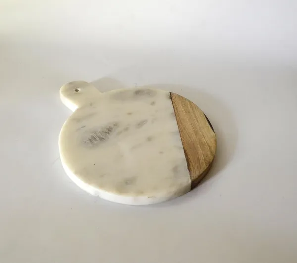 White_Marble_And_Wood_Cutting_Board_Home_&_Kitchen