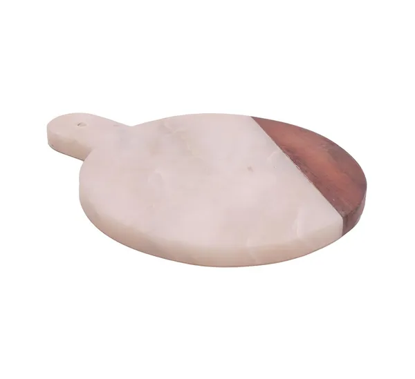 White_Marble_And_Wood_Cutting_Board_Home_&_Kitchen