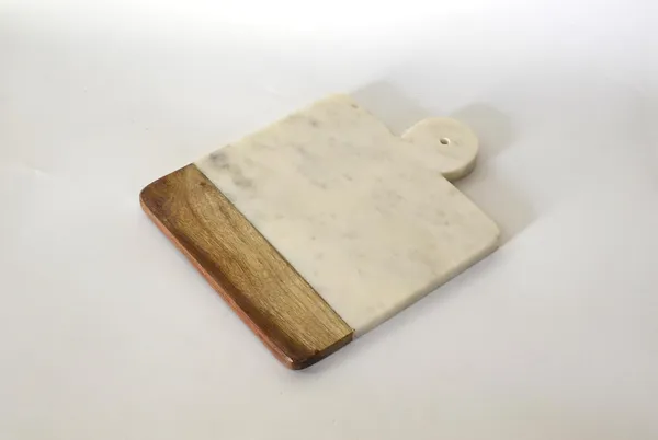 White_Marble_And_Wood_Cutting_Board_Home_&_Kitchen