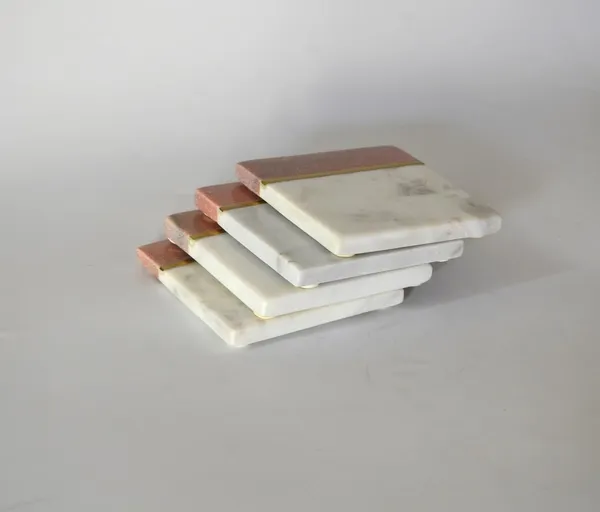 White_Marble_Coasters_Home_&_Kitchen