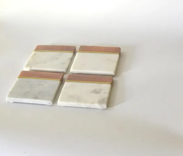 White_Marble_Coasters_Home_&_Kitchen