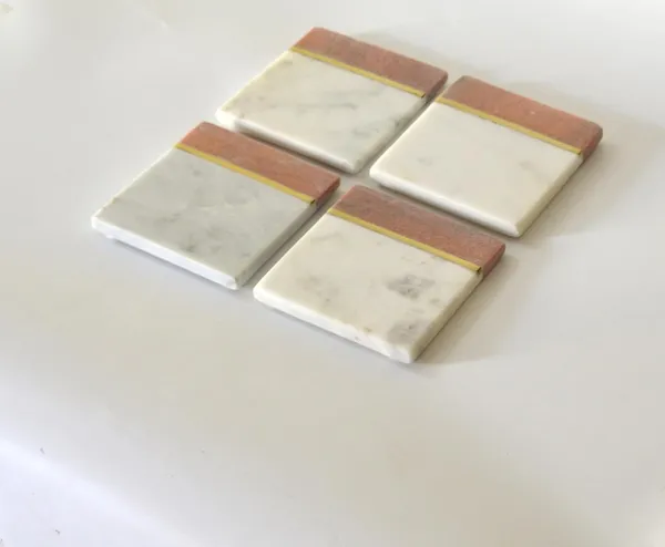 White_Marble_Coasters_Home_&_Kitchen