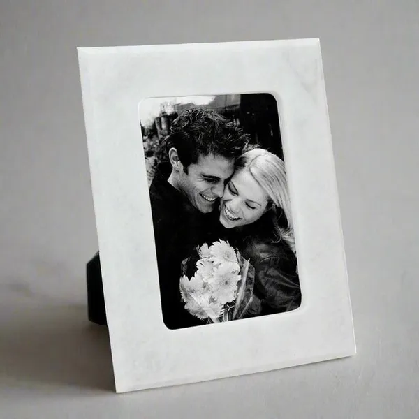 White_Marble_Photo_Frame_Home_&_Kitchen