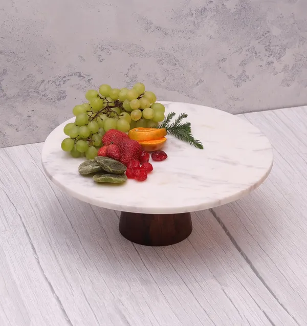 White_Marble_Cake_Stand_Home_&_Kitchen