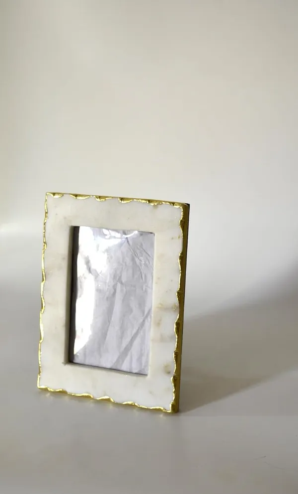White_Marble_Photo_Frame_Home_&_Kitchen