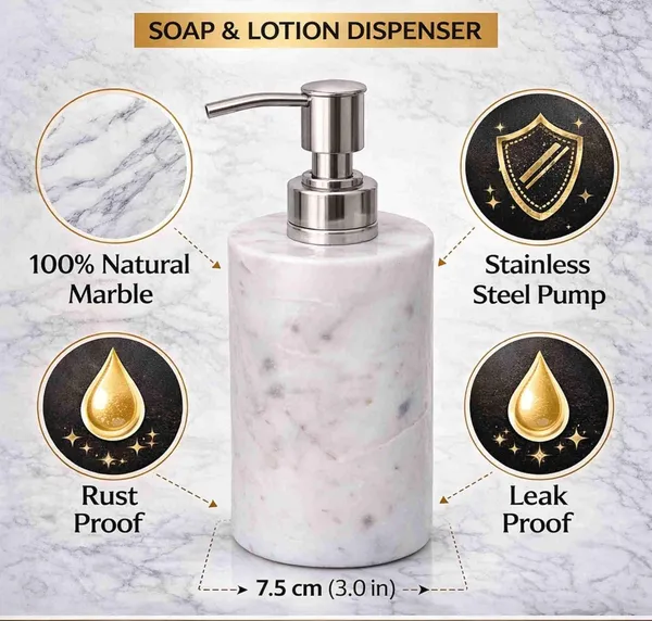 White_Marble_Soap_Dispenser_Home_&_Kitchen