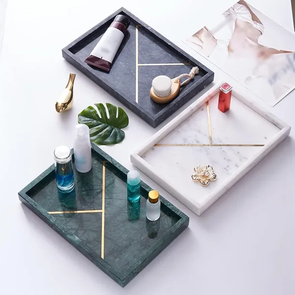 White_Marble_Gold_Strip_Vanity_Tray_Home_&_Kitchen