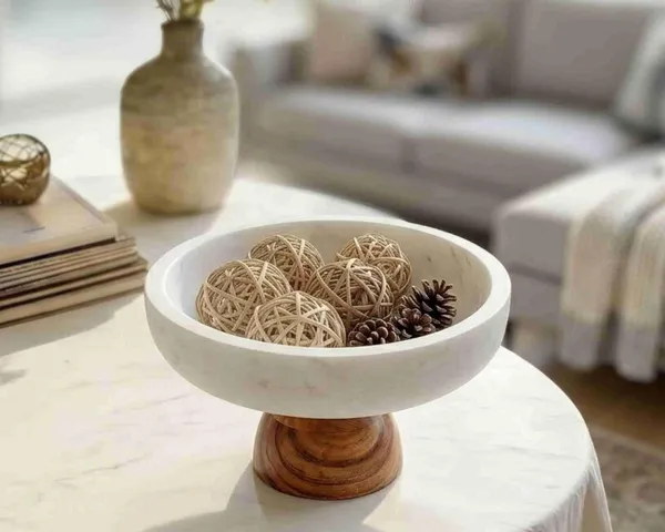 White_Marble_Pedestal_Bowl_Home_&_Kitchen