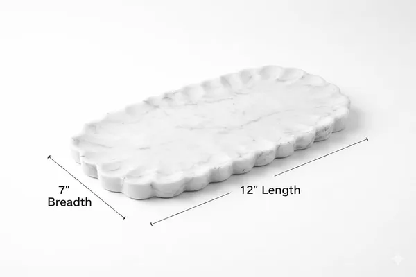 White_Marble_Scallop_Serving_Tray_Home_&_Kitchen