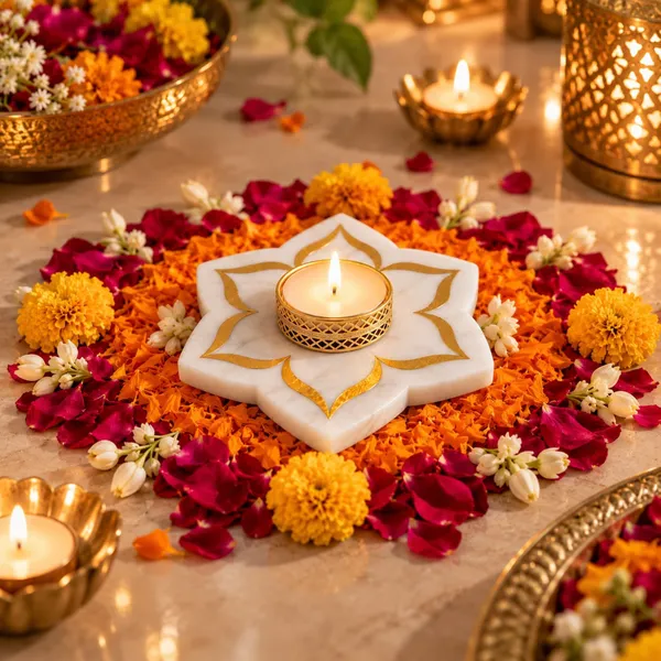 Floral_star_tealight