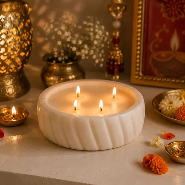 Fluted_Marble_candle