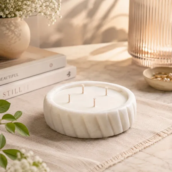 Fluted_Marble_candle