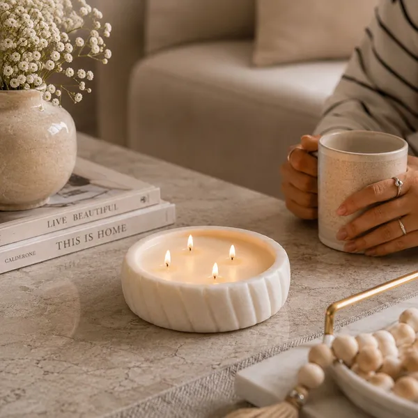 Fluted_Marble_candle
