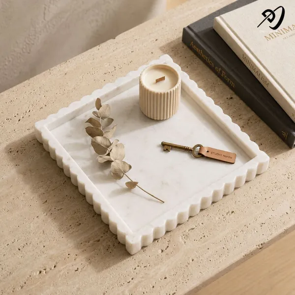 Fluted_sqaure_White_tray