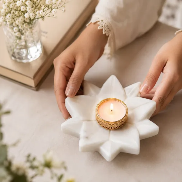 Marble_lotus_tealight