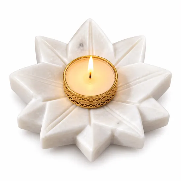 Marble_lotus_tealight