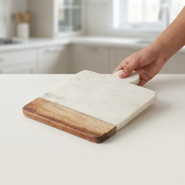 White_Marble_And_Wood_Cutting_Board_Home_&_Kitchen