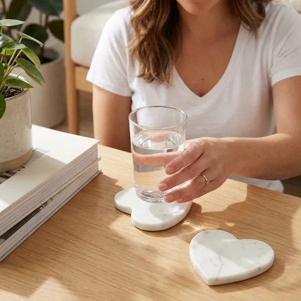 White_Marble_Coasters_Home_&_Kitchen