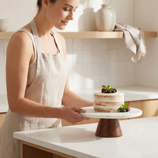 White_Marble_Cake_Stand_Home_&_Kitchen