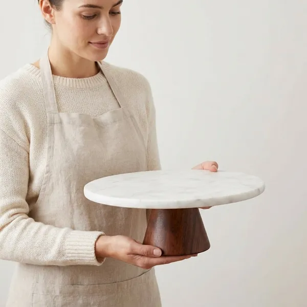 White_Marble_Cake_Stand_Home_&_Kitchen