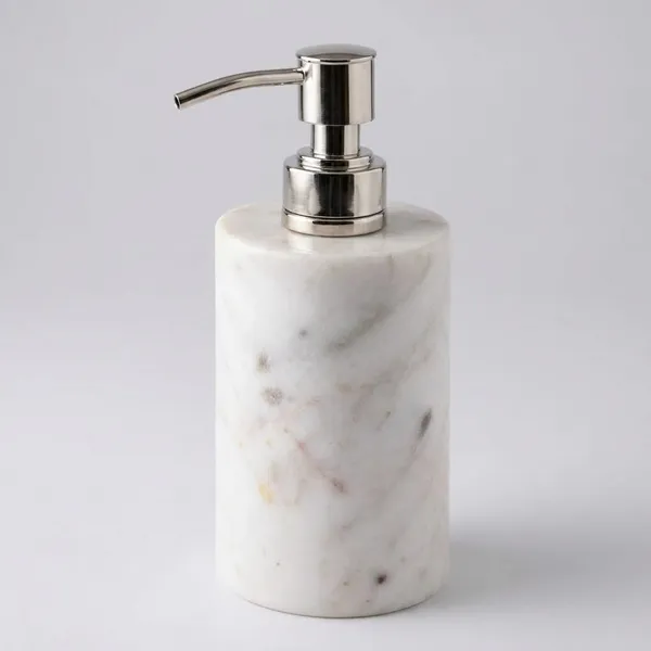 White_Marble_Soap_Dispenser_Home_&_Kitchen