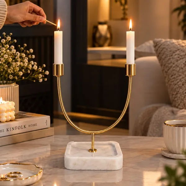 large_U_shape_candle_holder