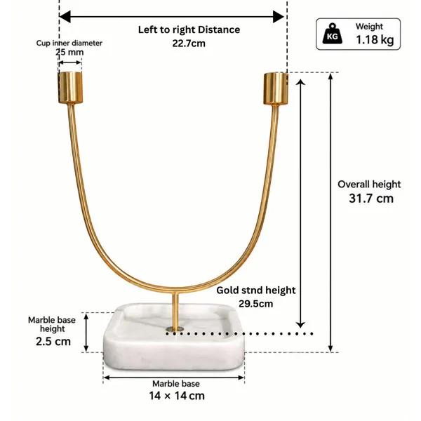 large_U_shape_candle_holder