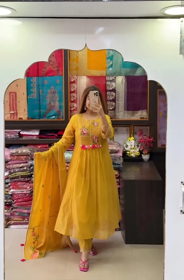 Mustard_Yellow_Embroidered_Anarkali_Kurta_Set_with_Dupatta