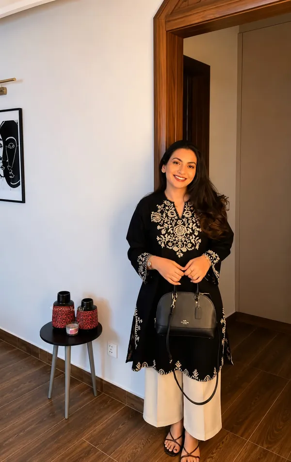 Elegant_Black_Embroidered_Kurta_Set