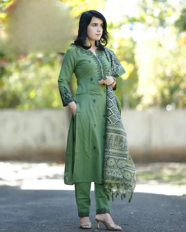 Sage_Green_Embroidered_Cotton_Kurta_Pant_Set_with_Printed_Dupatta