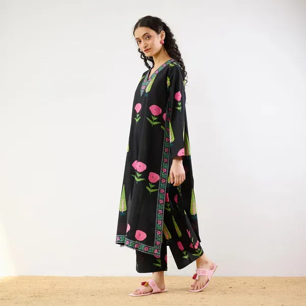 Black_Cotton_Co-Ord_Set_For_Women