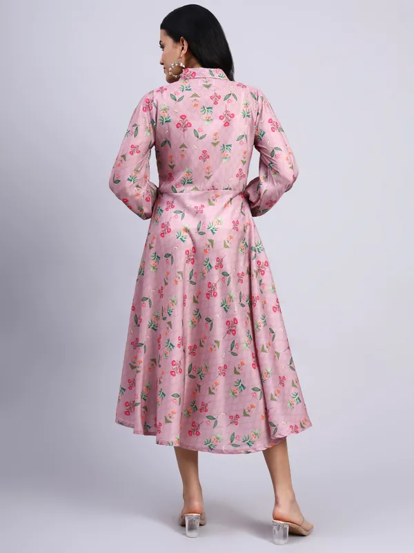 Meher_Blush_Floral_Modal_Satin_Shirt_Dress