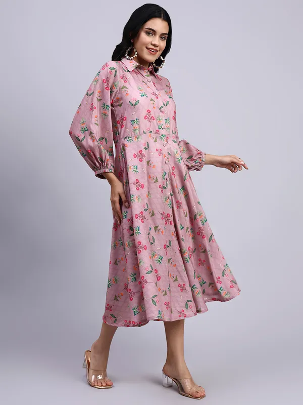 Meher_Blush_Floral_Modal_Satin_Shirt_Dress