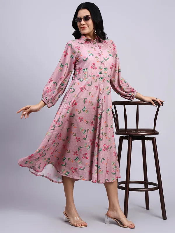 Meher_Blush_Floral_Modal_Satin_Shirt_Dress