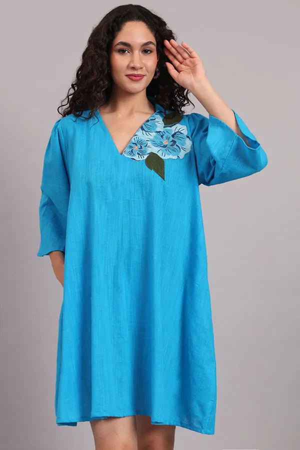 Breezy_Bloom_Embroidered_Cotton_Dress_Blue
