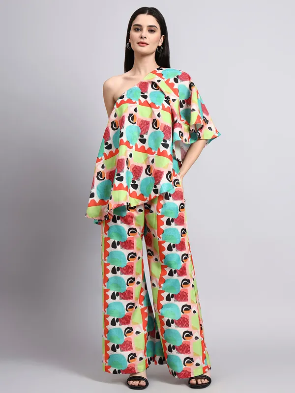 Noorain_Multicolour_Off_Shoulder_Co_Ord_Set
