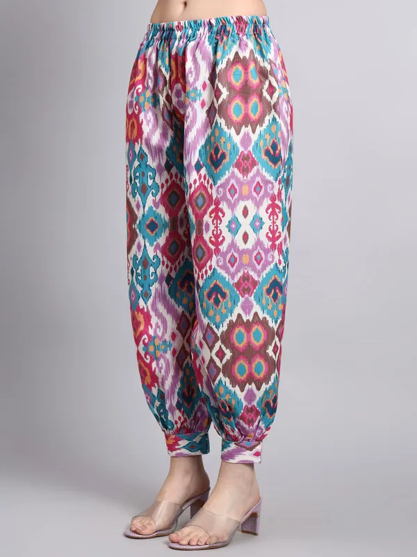 Iraa_Multicolour_Ikat_Farshi_Kurta_Set