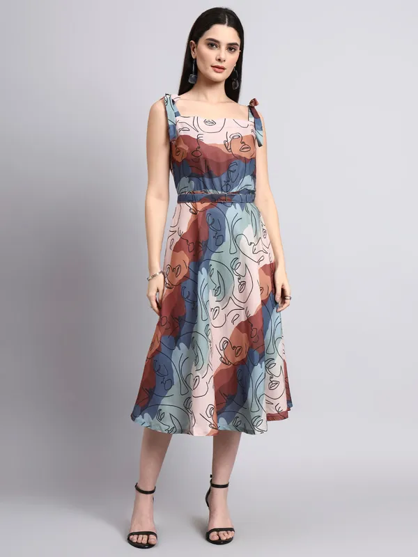 Multicolor_Abstract_Print_Midi_Dress