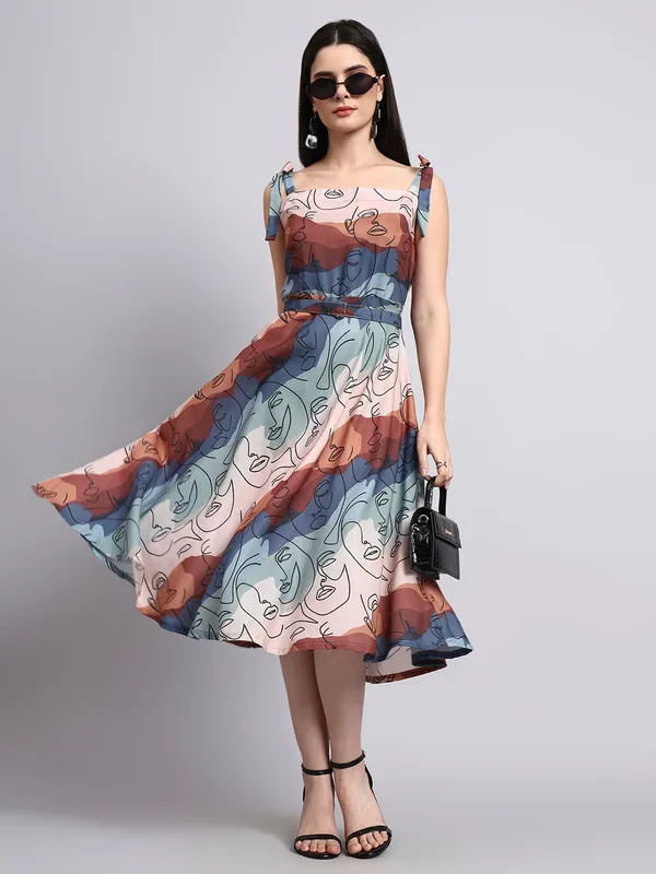 Multicolor_Abstract_Print_Midi_Dress