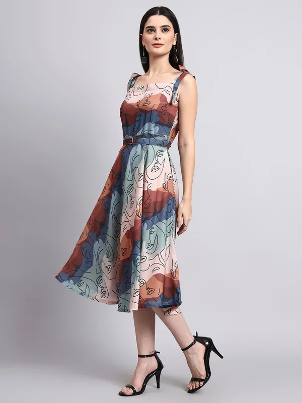 Multicolor_Abstract_Print_Midi_Dress