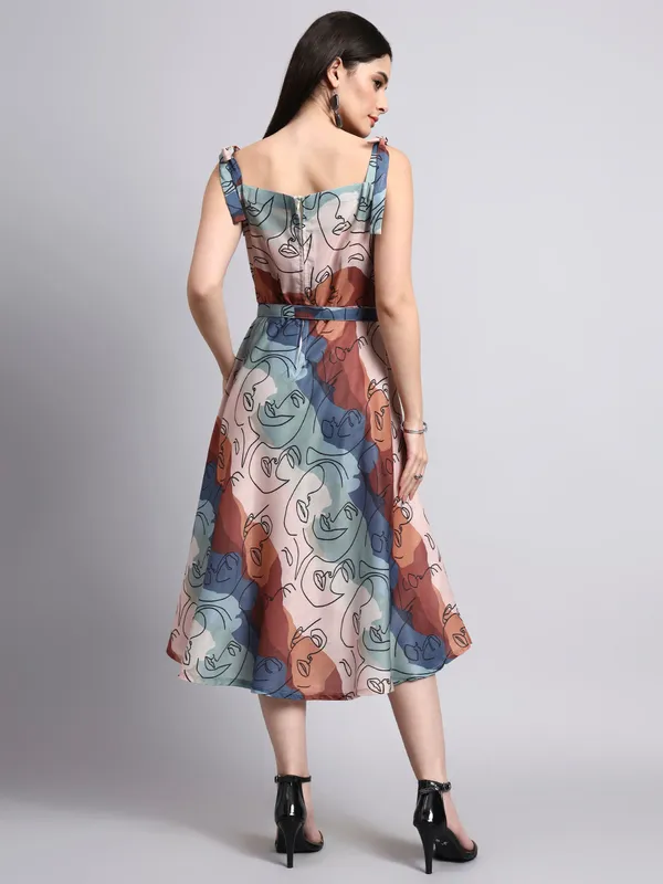 Multicolor_Abstract_Print_Midi_Dress