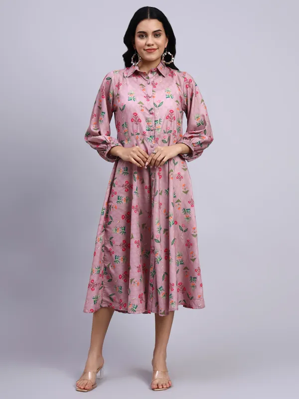 Meher_Blush_Floral_Modal_Satin_Shirt_Dress