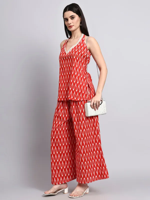 Ruhaniya_Red_Ikat_Co_Ord