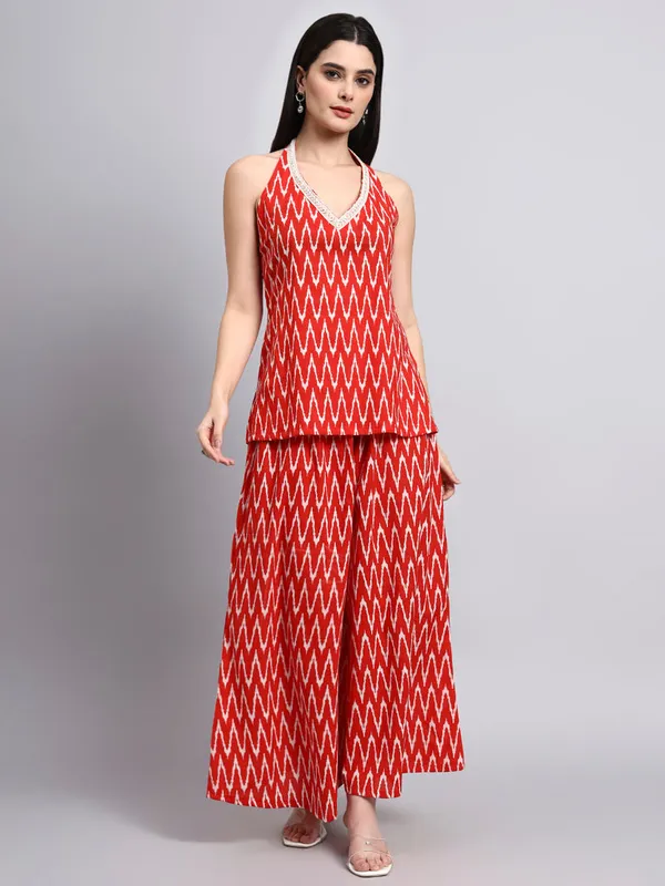 Ruhaniya_Red_Ikat_Co_Ord
