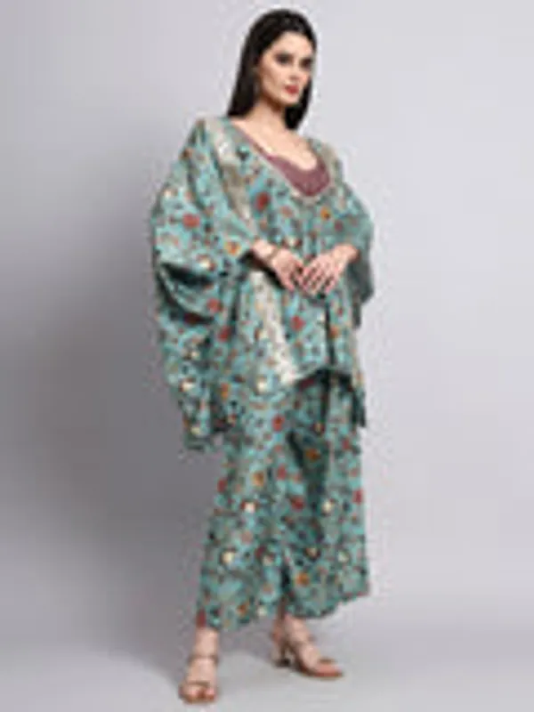Zehra_Sea_Green_Floral_3_Piece_Co_Ord_Set