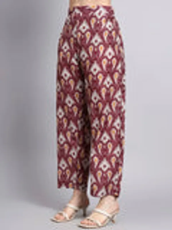 Aamira_Red_Ikat_Sleeveless_Co_Ord_Set