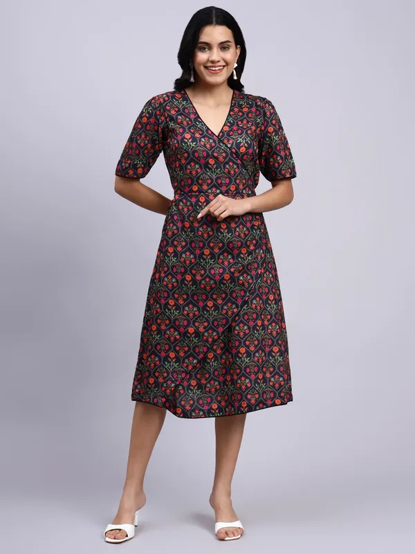 Nyra_Noir_Floral_Wrap_Midi_Dress